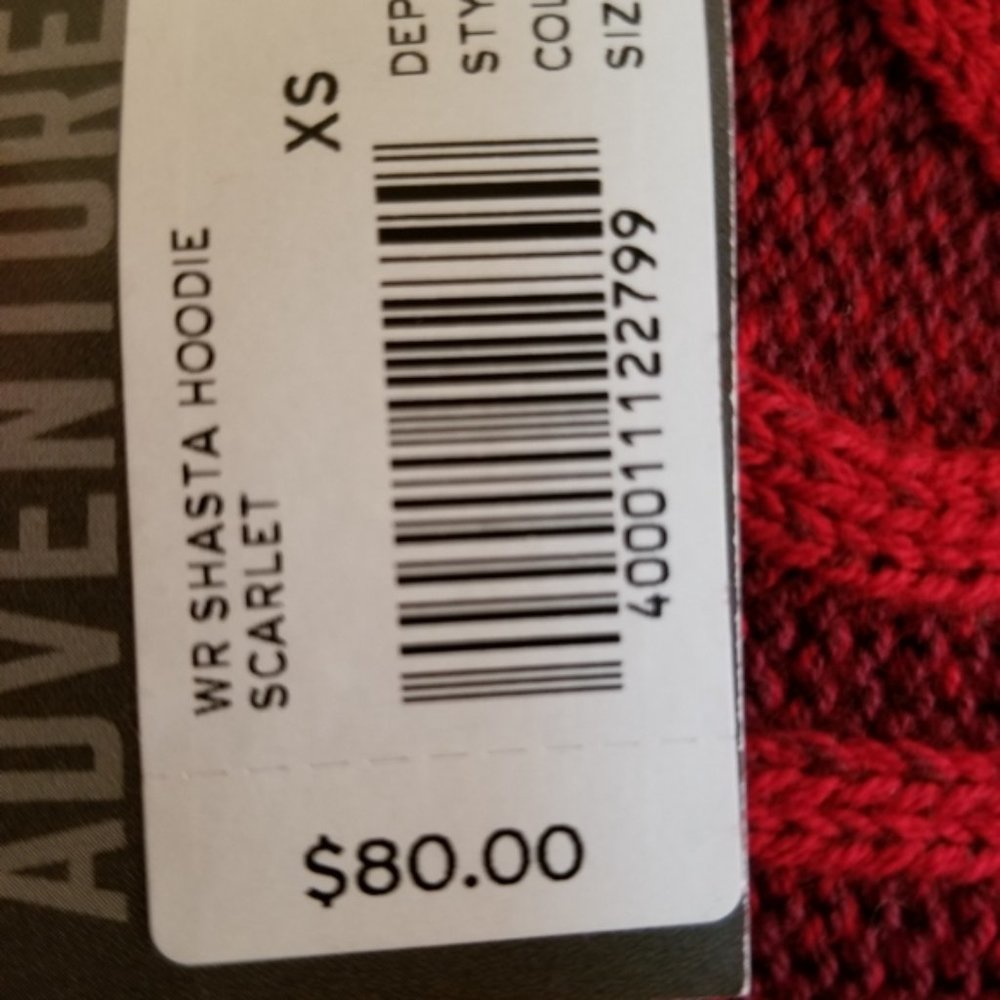 Shasta Hoodie In Scarlet Eddie Bauer - Picture 6 of 6